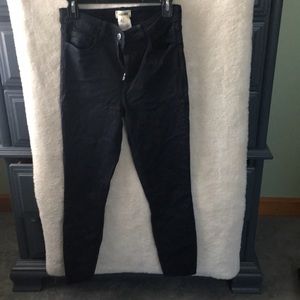 L’Agence Coated Denim Pant